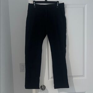 Classic Men's Black Chino Pants 34x32